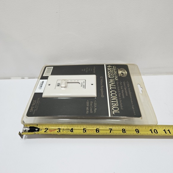 2 Hampton Bay Ceiling Fan 4 Speed Wall Control Model UC9020 - Brand New 276-345 - Picture 11 of 11